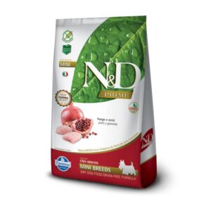 Alimento N&D Prime Adult Mini Pollo y Granada 2.5 kg para perros