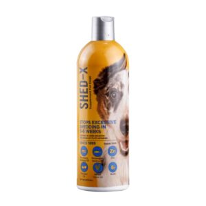 Shed-X Dermaplex Emulsión Suplemento para Pelo y Piel (16 oz) para perros