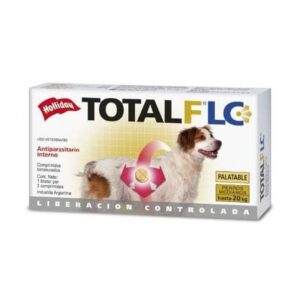 Total Full LC Antiparasitario para Perros de 10 a 20 kg (2 Tabletas) para perros