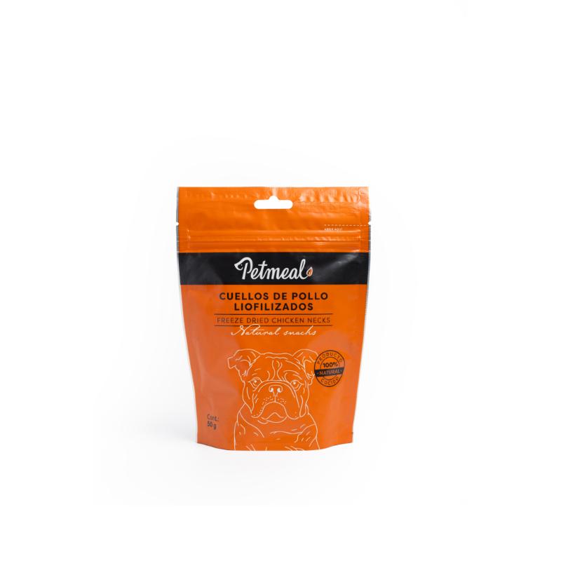 Petmeal Cuellos de Pollo Liofilizados 50 g 1 Alimento Petmeal Cuellos de Pollo Liofilizados 50 g para perros