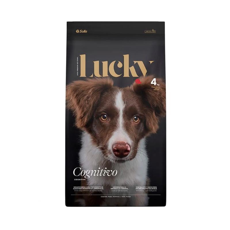 Lucky Perro Adulto Desarrollo Cognitivo 4 kg 1 Alimento Lucky Perro Adulto Desarrollo Cognitivo 4 kg para perros