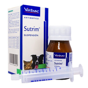 Sutrim Sulfametoxazol + Trimetoprima Suspensión Oral (30 ml) para perros