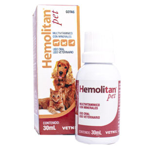 Hemolitan Pet Suplemento Vitamínico y Reconstituyente de Sangre para perros
