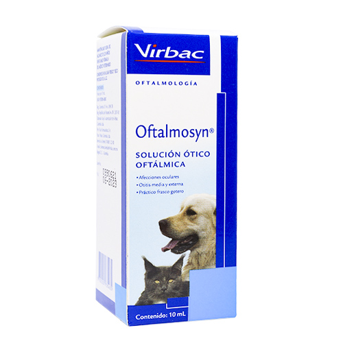 Oftalmosyn Colirio Antibiótico Oftálmico (10 ml) 2 Empaque Oftalmosyn Colirio Antibiótico Oftálmico (10 ml) de 10 mililitro