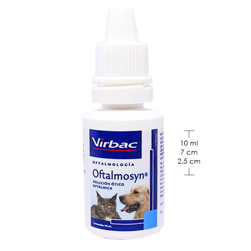 Oftalmosyn Colirio Antibiótico Oftálmico (10 ml) 4 Empaque Oftalmosyn Colirio Antibiótico Oftálmico (10 ml) de 10 mililitro