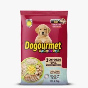 Alimento Dogourmet Cachorros 3 Cereales y Carne para perros