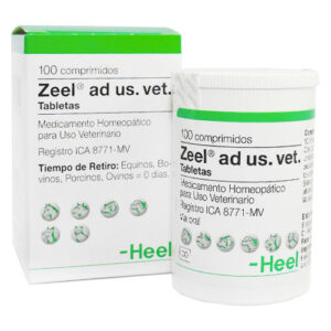 Heel Zeel T Artrosis Compositum Condroprotector Homeopático (Frasco x 100 Tabletas) para perros