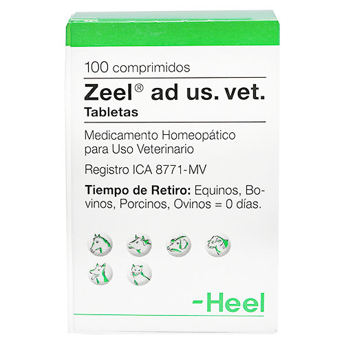Heel Zeel T Artrosis Compositum Condroprotector Homeopático (Frasco x 100 Tabletas) 2 Empaque Heel Zeel T Artrosis Compositum Condroprotector Homeopático (Frasco x 100 Tabletas) de 100 tabletas
