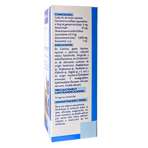 Dermosyn Loción Dérmica Virbac 2 Empaque Dermosyn Loción Dérmica Virbac de 50 ml mililitro