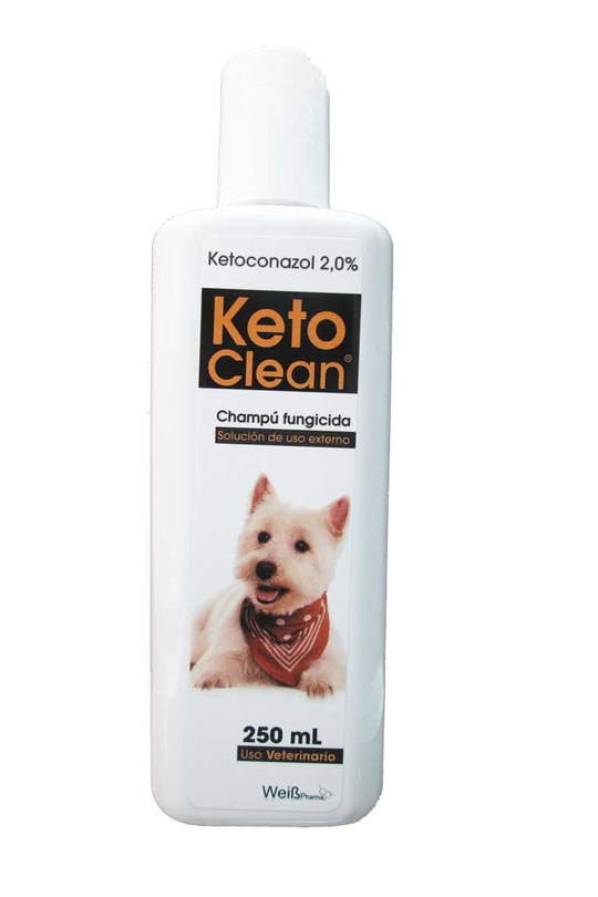 Keto Clean Champú Medicado Antifúngico (250 ml) 1 Keto Clean Champú Medicado Antifúngico (250 ml) para perros