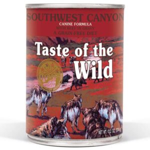 Alimento Taste of the Wild Southwest Canyon Lata 374 g para perros