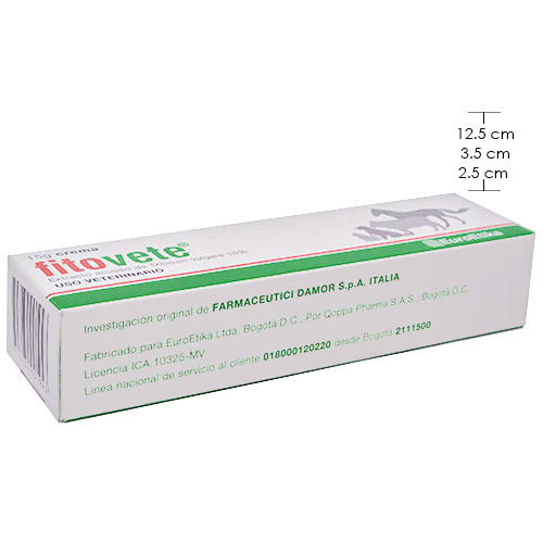 Fitovete Crema Cicatrizante y Reparadora Cutánea 4 Empaque Fitovete Crema Cicatrizante y Reparadora Cutánea de 15 g