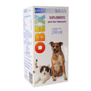 Obex Pets Suplemento para Control de Peso y Metabolismo (Frasco 150 ml) para perros