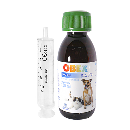 Obex Pets Suplemento para Control de Peso y Metabolismo (Frasco 150 ml) 3 Empaque Obex Pets Suplemento para Control de Peso y Metabolismo (Frasco 150 ml) de 150 mililitro