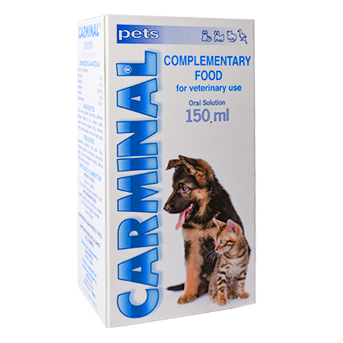 Carminal Pets Antiespasmódico y Protector Intestinal Natural (Frasco 150 ml) 1 Carminal Pets Antiespasmódico y Protector Intestinal Natural (Frasco 150 ml) para perros