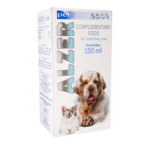 Alzer Pets Soporte Neuroprotector y Cognitivo (Frasco 150 ml) 1 Alzer Pets Soporte Neuroprotector y Cognitivo (Frasco 150 ml) para perros