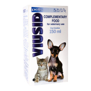 Viusid Pets Inmunoestimulante y Antiviral Natural (Frasco 150 ml) para perros