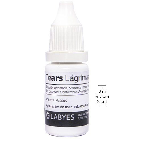 Tears Gotas Oftálmicas Colirio Lubricante Ocular (Frasco 8 ml) 4 Empaque Tears Gotas Oftálmicas Colirio Lubricante Ocular (Frasco 8 ml) de 8 mililitro