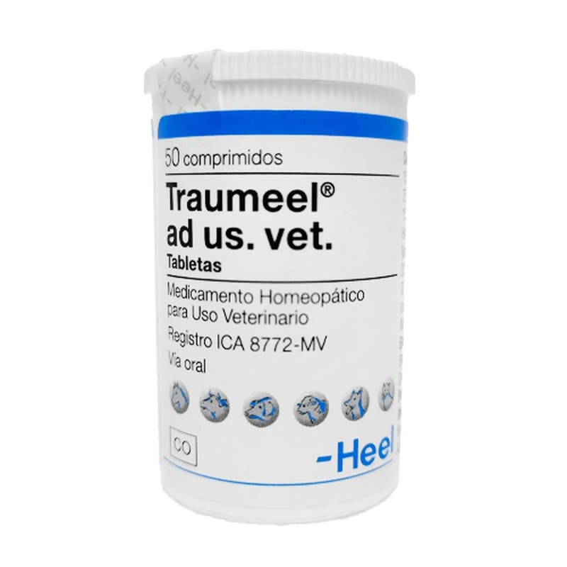 Heel Traumeel T Antiinflamatorio y Analgésico Homeopático (Frasco x 50 Tabletas) 3 Empaque Heel Traumeel T Antiinflamatorio y Analgésico Homeopático (Frasco x 50 Tabletas) de 50 medicamentos