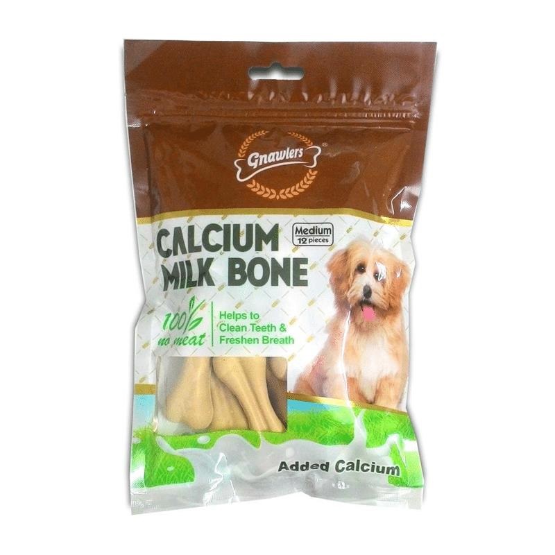 Huesos Masticables Calcio y Leche Calcium Milk Bone 12 uds 1 Alimento Huesos Masticables Calcio y Leche Calcium Milk Bone 12 uds para perros