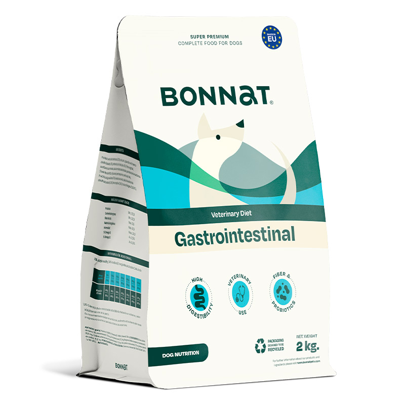 Bonnat Veterinary Diet Gastrointestinal 2 kg 3 Empaque Bonnat Veterinary Diet Gastrointestinal 2 kg de 2 kg