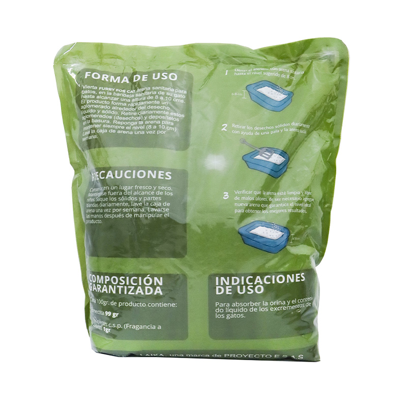 Furry Arena Premium Aglomerante para Gato 3 Empaque Furry Arena Premium Aglomerante para Gato de 4.5 kg