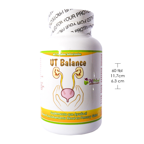 VetriScience UT Balance Soporte Urinario y Salud Renal (Frasco x 60 Tabletas) 3 Empaque VetriScience UT Balance Soporte Urinario y Salud Renal (Frasco x 60 Tabletas) de 60 tabletas