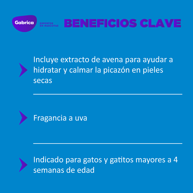 Beeps Cat Care Champú Suave para Gatos (502 ml) 3 Empaque Beeps Cat Care Champú Suave para Gatos (502 ml) de 502 mililitro
