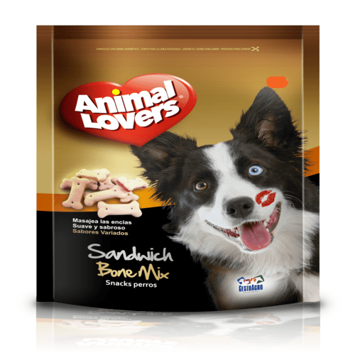 Animal Lovers Galleta Sandwich Bone 1 kg 1 Alimento Animal Lovers Galleta Sandwich Bone 1 kg para perros