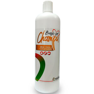Basic Farm Basic Pet Champú Aloe Vera y Ceramidas 2 en 1 (1 Litro) para perros