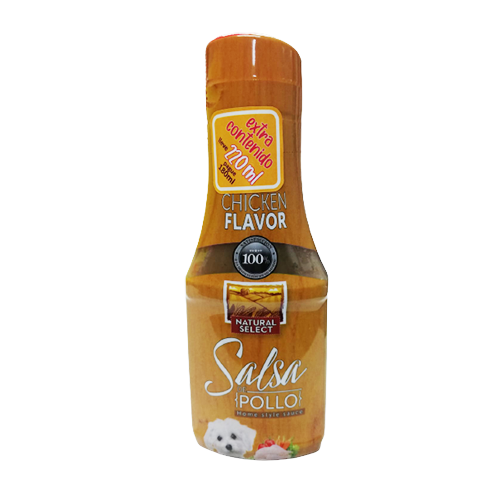 Natural Select Salsa Sabor a Pollo 220 ml 1 Alimento Natural Select Salsa Sabor a Pollo 220 ml para perros