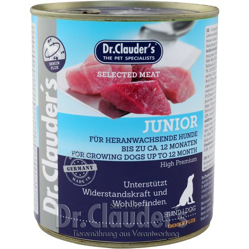 Dr. Clauder's Selected Pearls Junior Ternera, Cerdo y Pollo 2 Empaque Dr. Clauder's Selected Pearls Junior Ternera, Cerdo y Pollo de 800 g