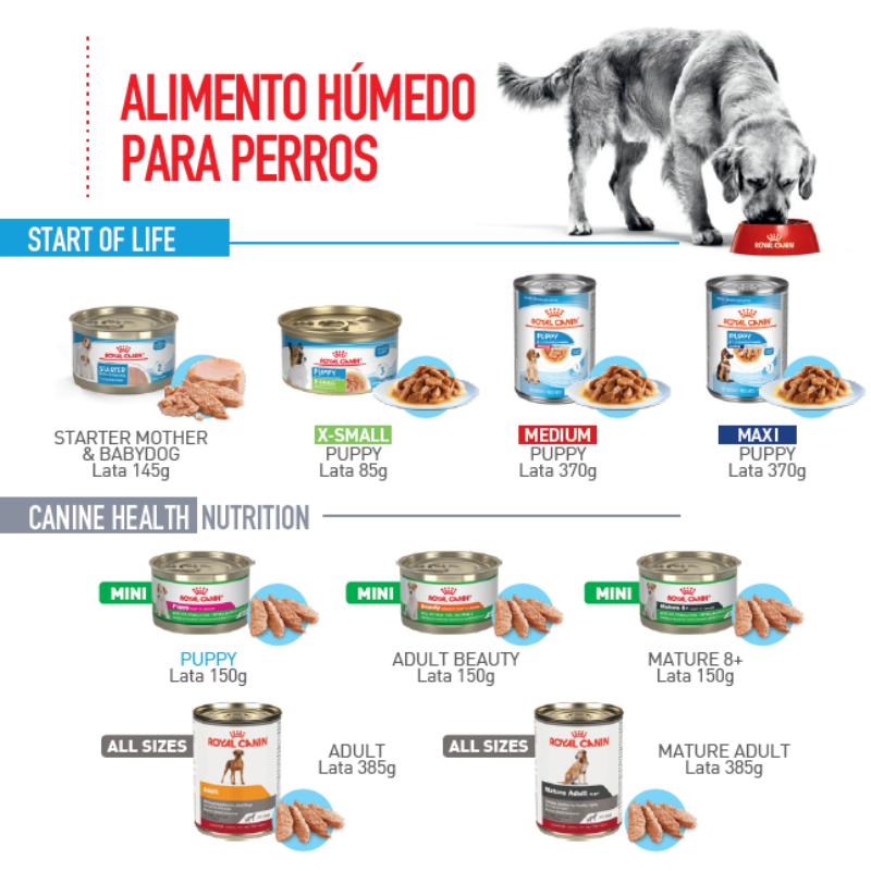 Royal Canin Size Health Nutrition Large Puppy Lata 370 g 2 Empaque Royal Canin Size Health Nutrition Large Puppy Lata 370 g de 370 g