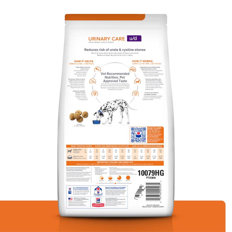 Hill's Prescription Diet u/d Urinary Care Non-Struvite 2 Empaque Hill's Prescription Diet u/d Urinary Care Non-Struvite de 8 lb