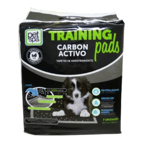 Pet Spa Tapetes Absorbentes Antiolor con Carbón Activado 1 Pet Spa Tapetes Absorbentes Antiolor con Carbón Activado para perros