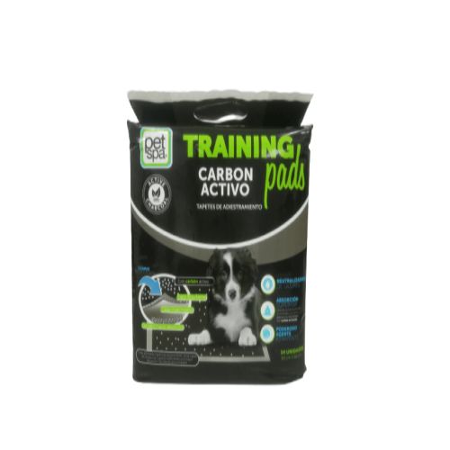 Pet Spa Tapetes Absorbentes Antiolor con Carbón Activado 2 Empaque Pet Spa Tapetes Absorbentes Antiolor con Carbón Activado de 14 und