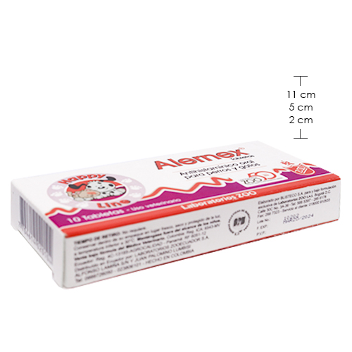Alernex 10 mg Antihistamínico y Antipruiginoso (Caja x 10 Tabletas) 4 Empaque Alernex 10 mg Antihistamínico y Antipruiginoso (Caja x 10 Tabletas) de 10 medicamentos