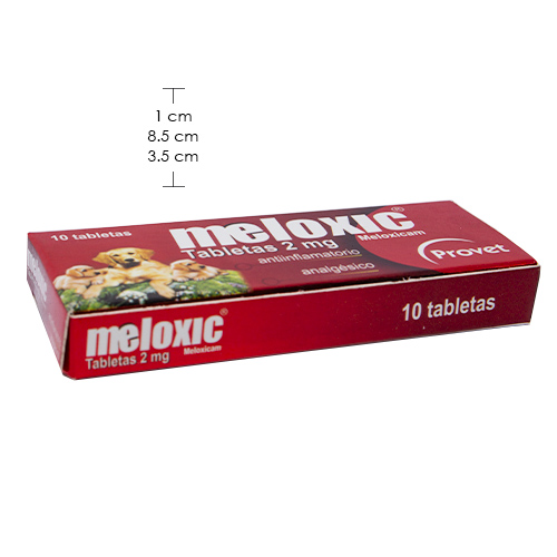 Meloxic 2 mg Meloxicam Antiinflamatorio y Analgésico (Caja x 10 Tabletas) 4 Empaque Meloxic 2 mg Meloxicam Antiinflamatorio y Analgésico (Caja x 10 Tabletas) de