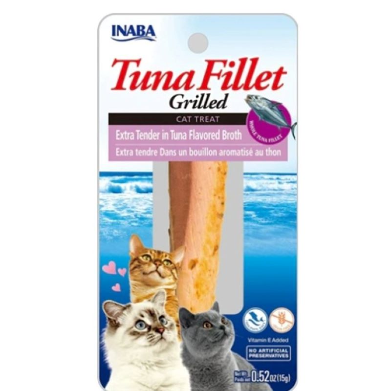 Inaba Filete de Atún Extra Tender en Caldo para Gato 1 Alimento Inaba Filete de Atún Extra Tender en Caldo para Gato para perros