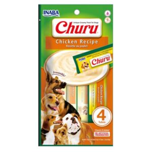 Alimento Churu Dog Pollo 4 tubos 56 g para perros