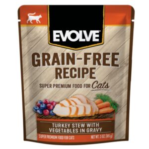 Alimento Evolve Grain Free Pavo y Vegetales para Gato para perros