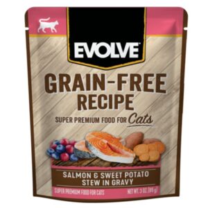 Alimento Evolve Grain Free Salmón y Camote para Gato para perros