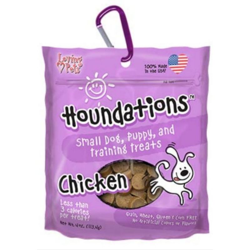 Houndations Dog Snack Chicken 113 g 1 Alimento Houndations Dog Snack Chicken 113 g para perros