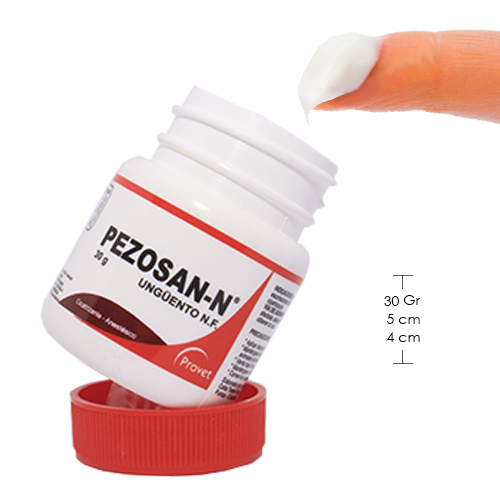Pezosan Ungüento Antiséptico y Cicatrizante (Pote 30 g) 3 Empaque Pezosan Ungüento Antiséptico y Cicatrizante (Pote 30 g) de 30 g