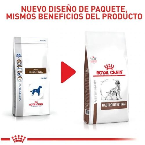 Royal Canin VHN Gastrointestinal Adult 4 Empaque Royal Canin VHN Gastrointestinal Adult de 7.5 kg