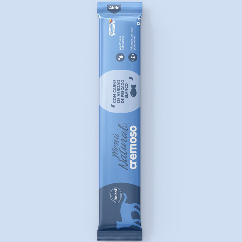 Chunky Menú Natural Cremoso Surtido para Gato (6 Sobres) 4 Empaque Chunky Menú Natural Cremoso Surtido para Gato (6 Sobres) de 78 g