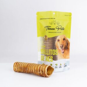 Alimento Three Pets Rollitos de Res 60 g para perros