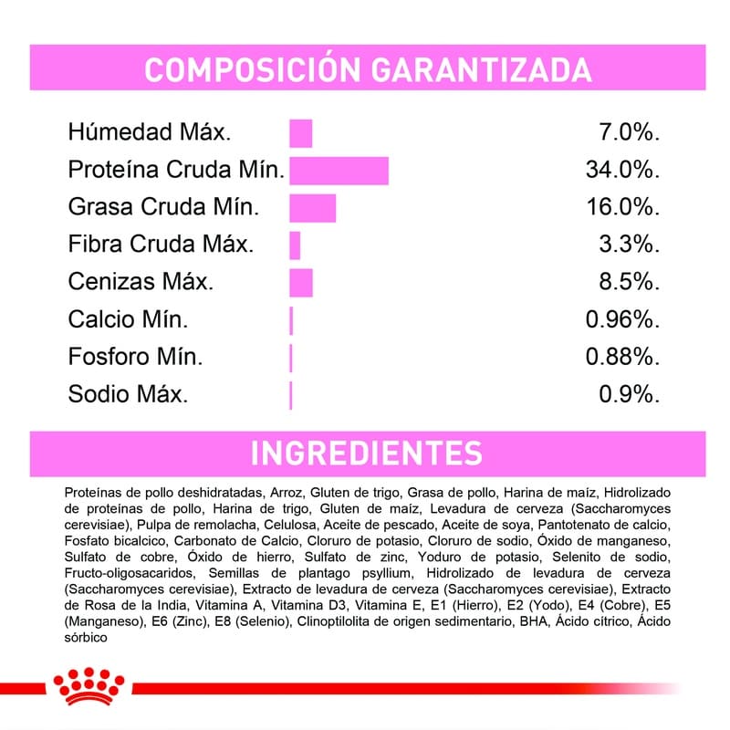 Royal Canin Kitten FHN 4 Empaque Royal Canin Kitten FHN de 400 g