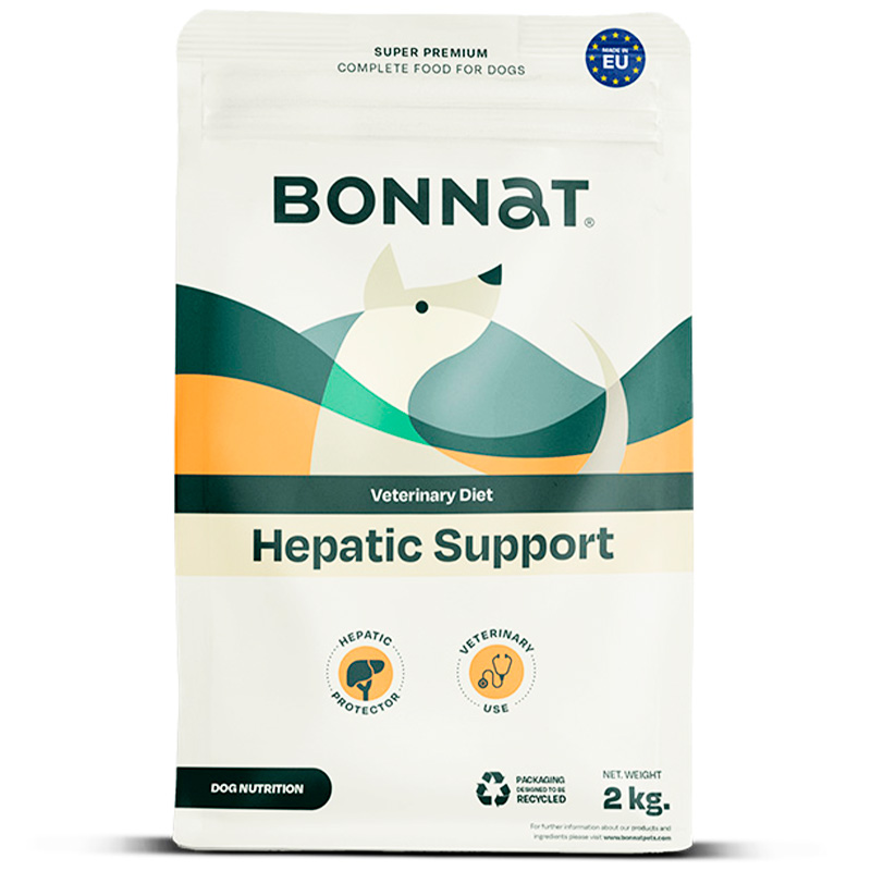 Bonnat Veterinary Diet Hepatic Support 2 kg 1 Alimento Bonnat Veterinary Diet Hepatic Support 2 kg para perros
