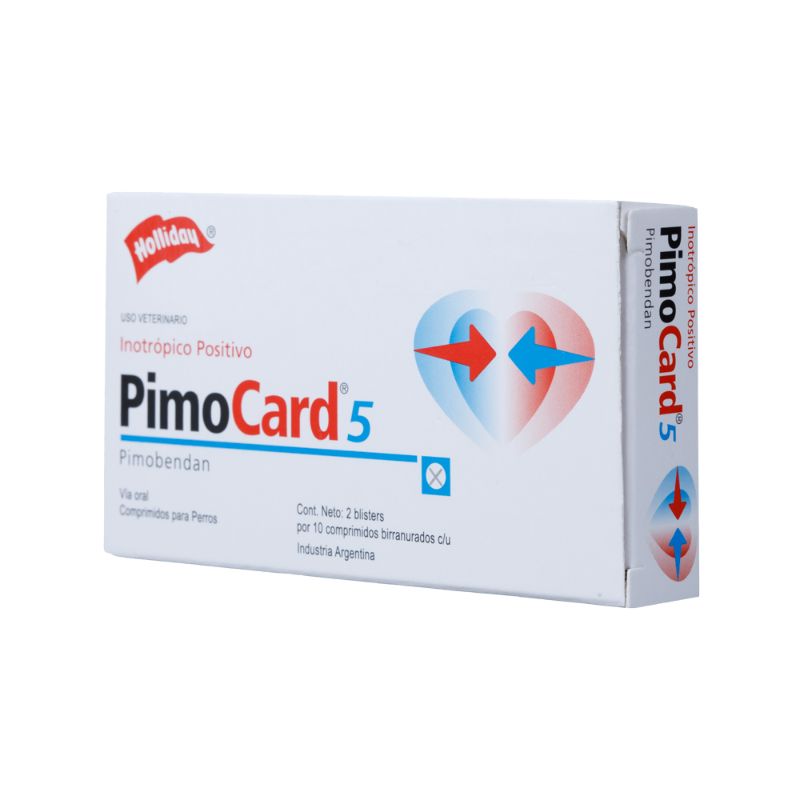 Pimocard 5 mg Soporte Cardiovascular (Caja x 20 Comprimidos) 3 Empaque Pimocard 5 mg Soporte Cardiovascular (Caja x 20 Comprimidos) de 20 comprimidos